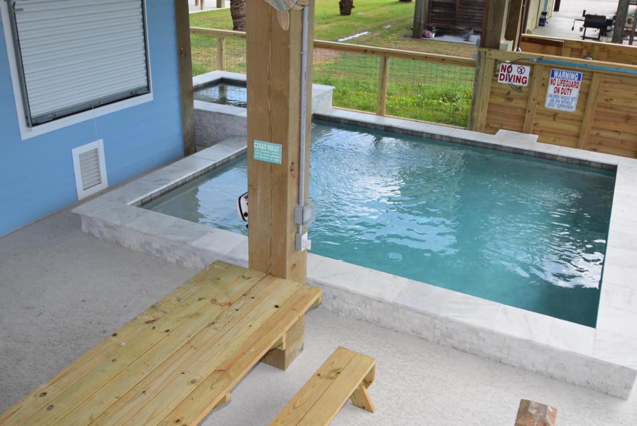 Beach Sands 1 New Build Private Pool-Hut Tub Villa Bolivar Peninsula Exterior photo