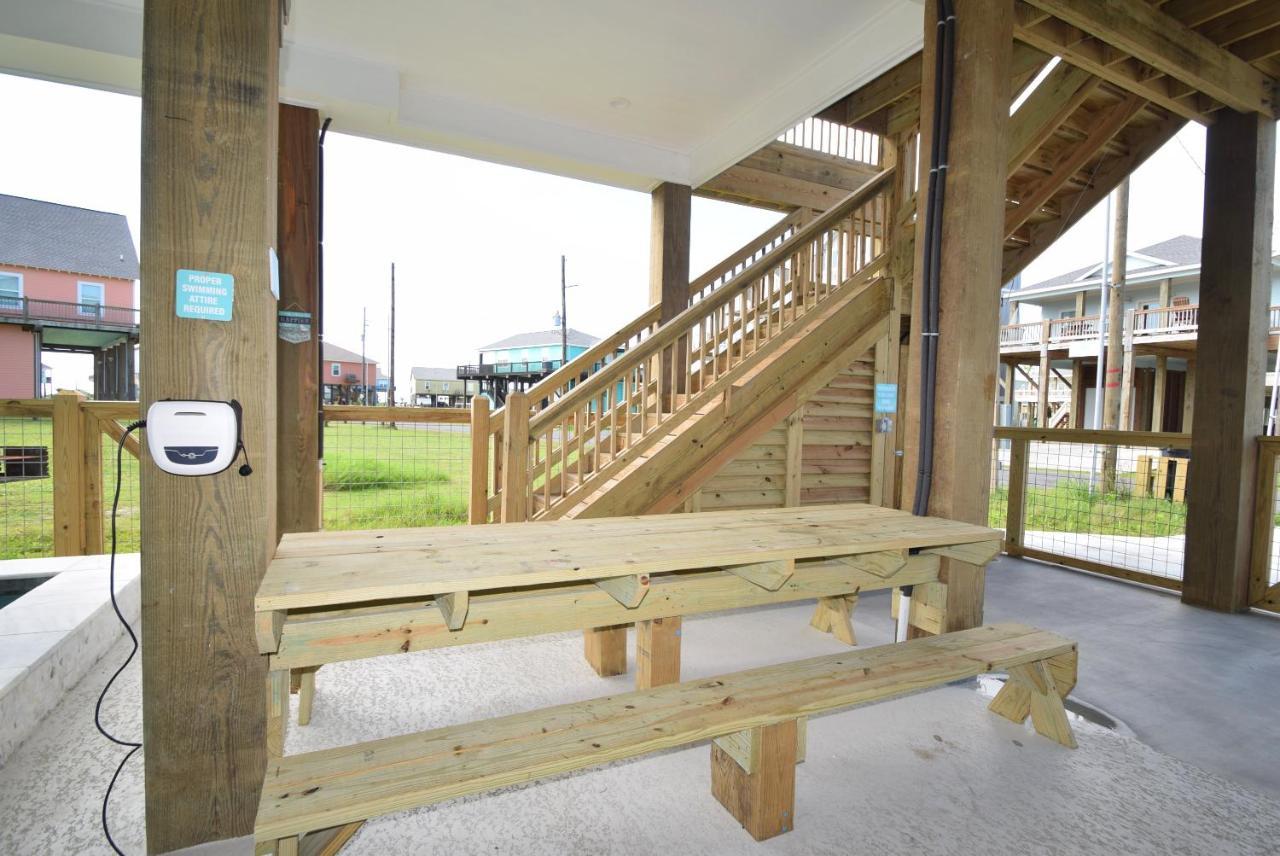 Beach Sands 1 New Build Private Pool-Hut Tub Villa Bolivar Peninsula Exterior photo