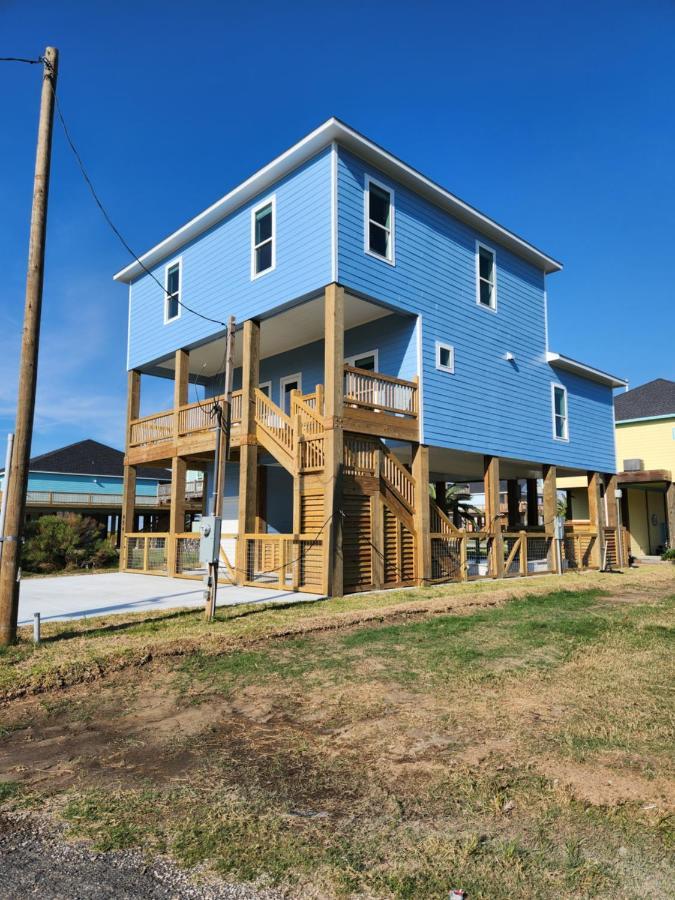 Beach Sands 1 New Build Private Pool-Hut Tub Villa Bolivar Peninsula Exterior photo