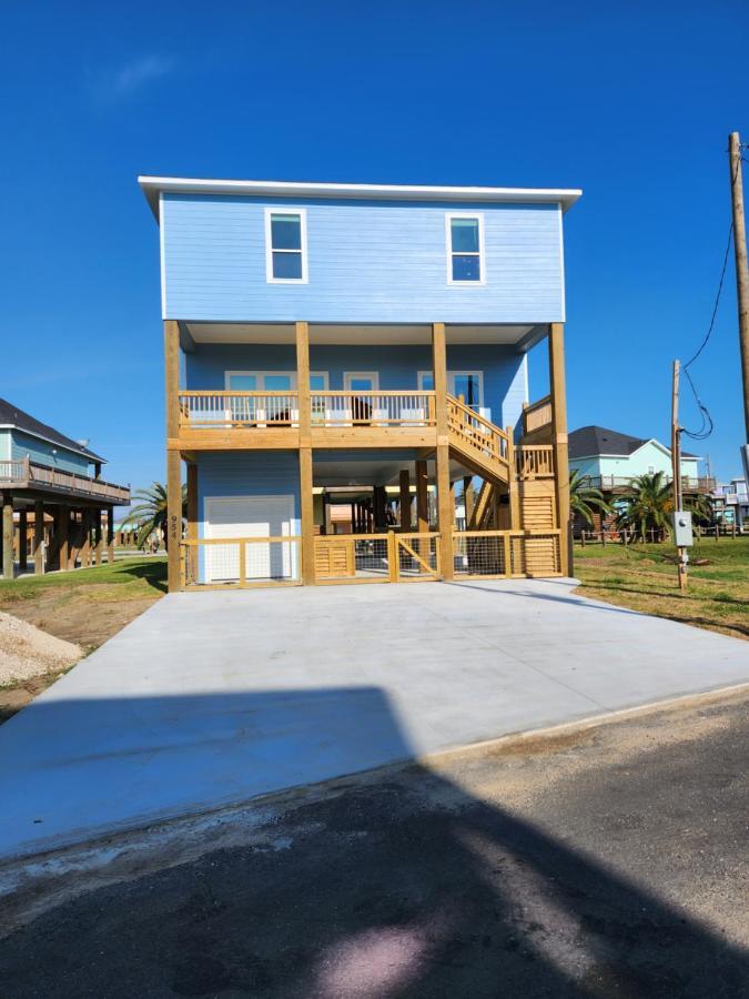 Beach Sands 1 New Build Private Pool-Hut Tub Villa Bolivar Peninsula Exterior photo