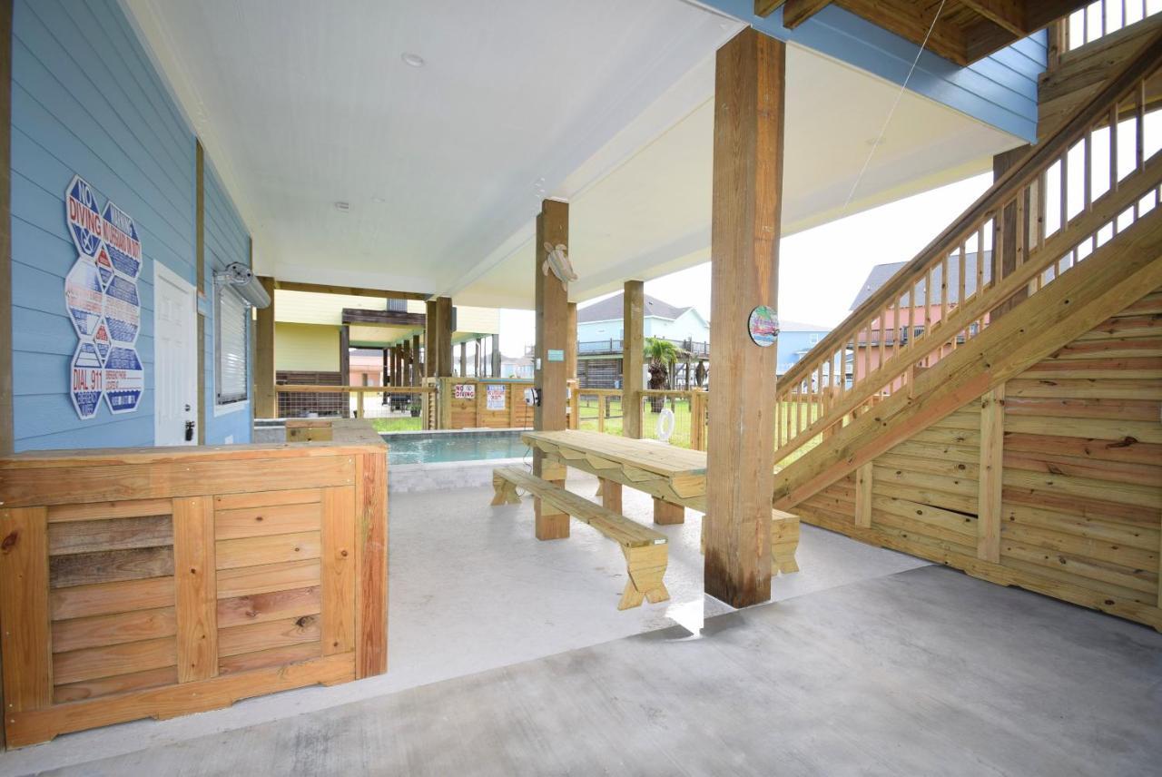 Beach Sands 1 New Build Private Pool-Hut Tub Villa Bolivar Peninsula Exterior photo